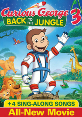 Curious George 3: Back to the Jungle (DVD, 2015)