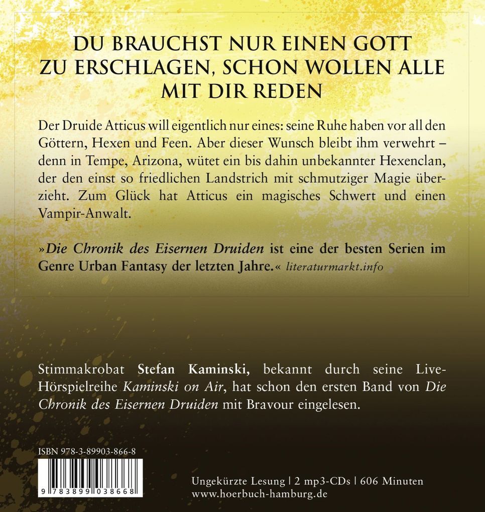 Thumbnail - Die Chronik Des Eisernen Druiden 02. Verhext | Kevin Hearne | 2014 |