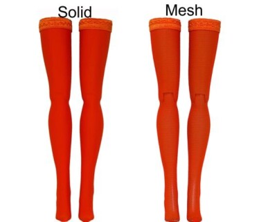 Paprika Orange doll stockings for 10.5'' fashion dolls  Revlon Blythe Cissette