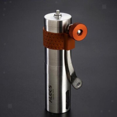 MagiDeal Manual Coffee Grinder Stainless Steel Hand Crank Conical Burr Beans NEW