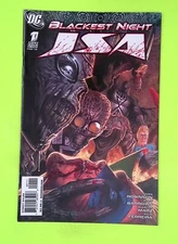 Blackest Night JSA #1 2010 DC Comics Mid Grade Comic Book A18-69