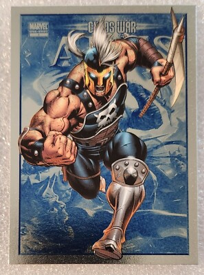 #73 ARES 2014 Rittenhouse Marvel Universe CHAOS WAR SAPPHIRE | eBay