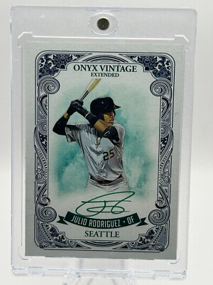 2021 JULIO RODRIGUEZ サイン入りカード /50直筆auto
