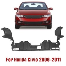 Front Engine Splash Shield Guard For Honda Civic 2006-11 74111snaa00 Ho1228112