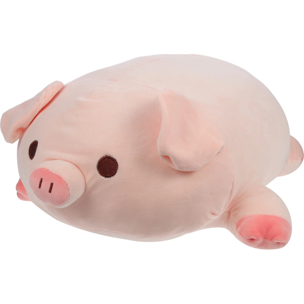 Stuffed Animal Pig Toy Kids Plush Pig Ornament Sofa Bed Pig Pillow Supple Pig