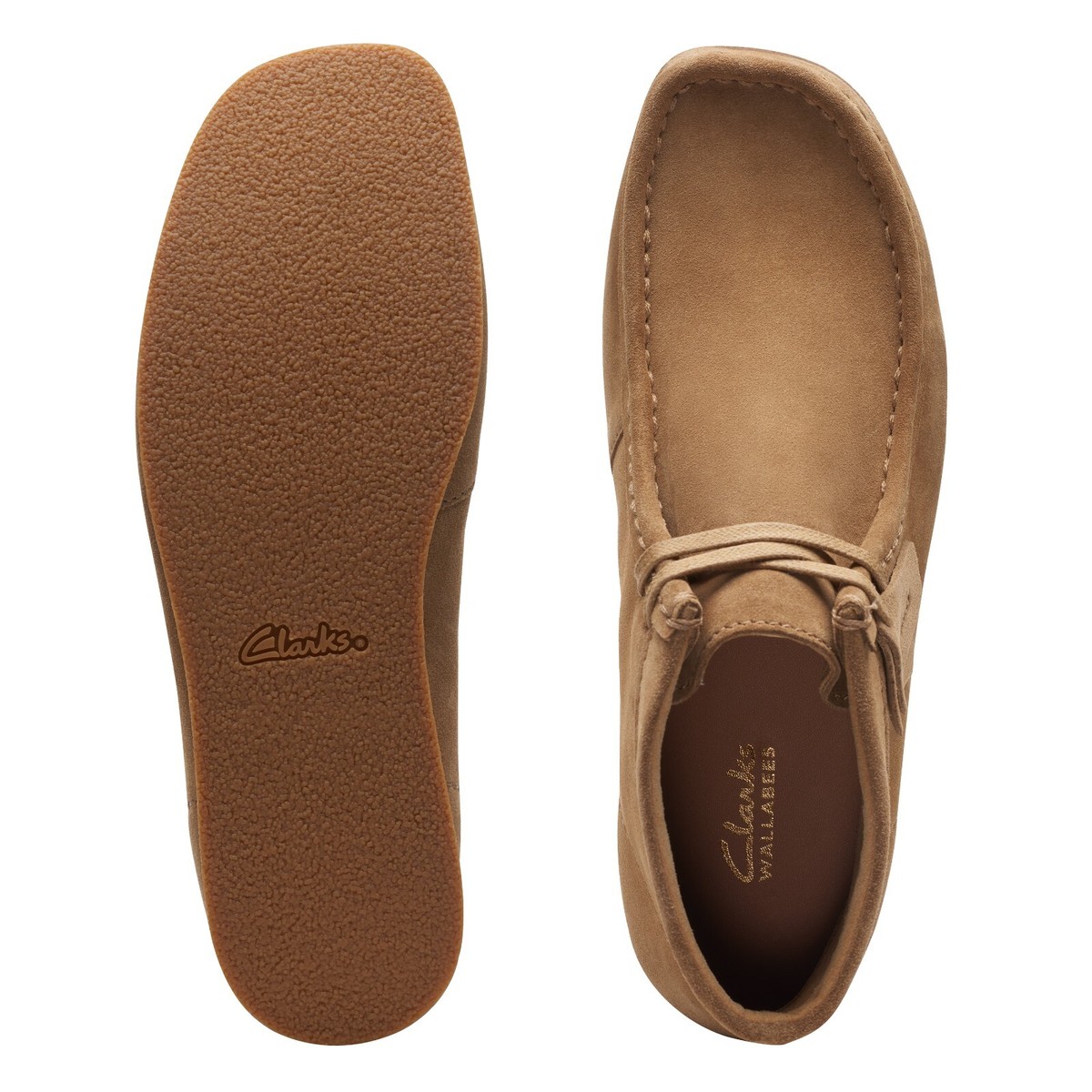 靴 Wallabee Dark Tan UK8.5 Wallabee Dark Tan Combi - Mens Footwear from Cooshti.com