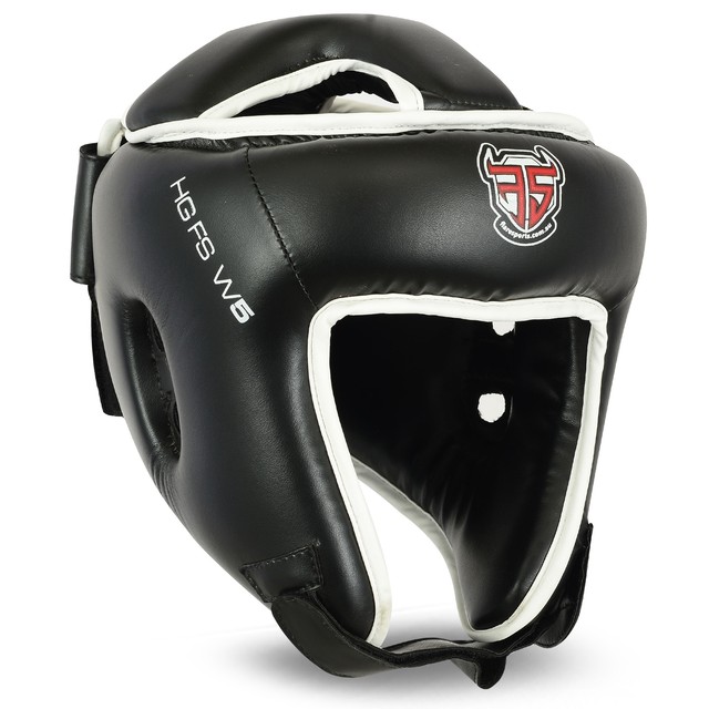 Flare Head Guard Helmet MMA KickBoxing Sparring Gear Face Protection