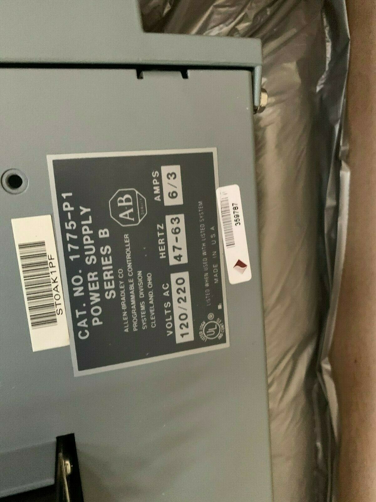 Allen-Bradley 1775-P1 (1775-P1) Power Supply Module for sale online | eBay