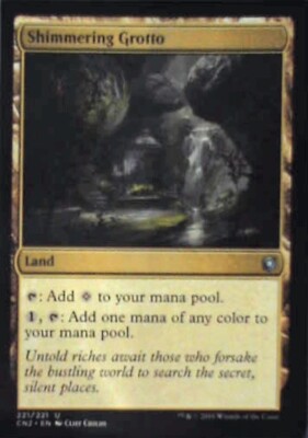 Shimmering Grotto - Conspiracy: Take the Crown: #221, MTG Nm R59