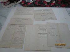 GEORGE STROABERT JOHN C FREDERICK BOARD HORSE CARE OWED 11/1893  LYCOMING CTY PA