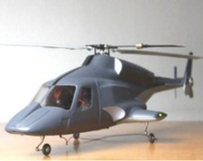 Airwolf-Rumpf für 280er RC-Hubschrauber
