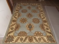 Decorative Hand Tufted Tabriz Rug 5.0 X 8.0 La180 Decorative Hand Tufted Tabriz Rug 5.0 X 8.0 La180