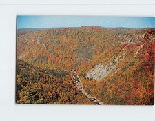 Postcard Blackwater Canyon in Autumn West Virginia USA