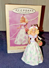 SPRINGTIME BARBIE Collectors Series - 1995 Hallmark Keepsake Ornament QEO8069