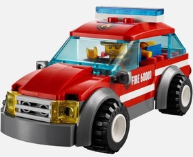 LEGO 60001 City Fire Chief Car