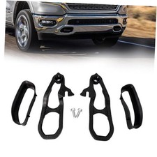 Front Tow Hooks Left  Right with Bumper Bezels Hardware Replacement for 2019