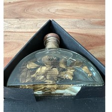 NWT 90's vintage Kristal Bergamot bath oil body gold leaf luxury decorative