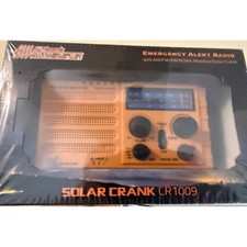 NEW NOAA Solar Crank CR1009 Emergency Alert Radio AM FM SW NOAA Weather