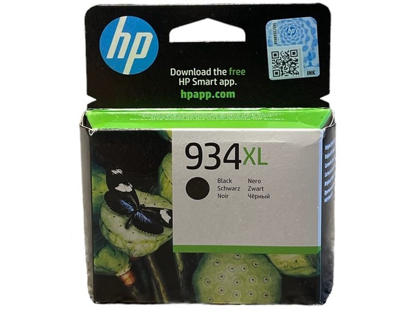 Original Hp 934XL Druckerpatrone Schwarz Black FüR Officejet 6812 6815 6820 6822-image