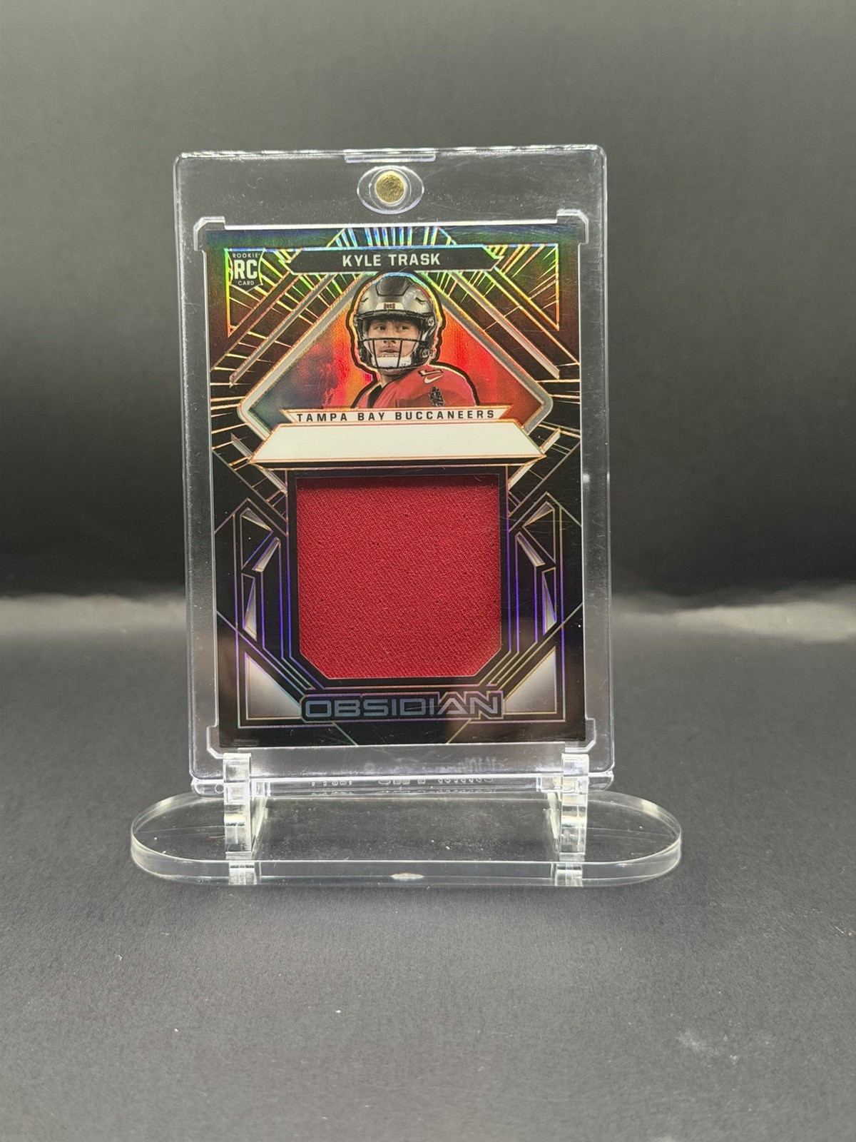 2021 Panini Obsidian - Volcanic Material Kyle Trask #VM-KTR  /75 (MEM, RC)