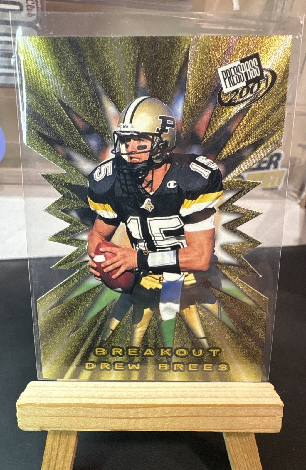 Drew Brees Press Pass Breakout #B1 Base