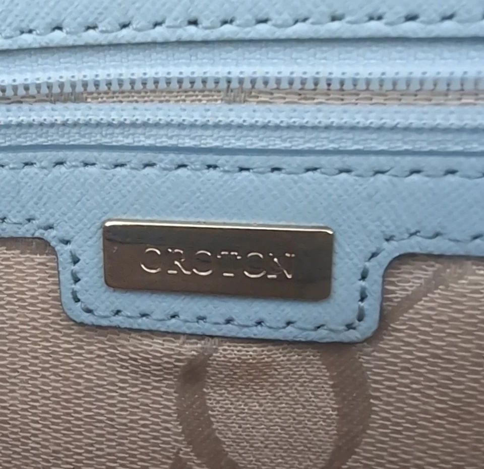 Oroton - Light Blue Clutch Bag - Image 4 of 4