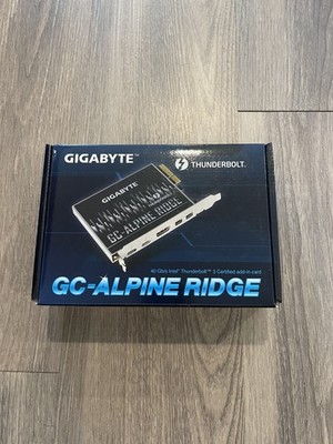 Gigabyte Gc-Alpine Ridge Thunderbolt 3 Certified Pci-E Expansion Card BRAND NEW!