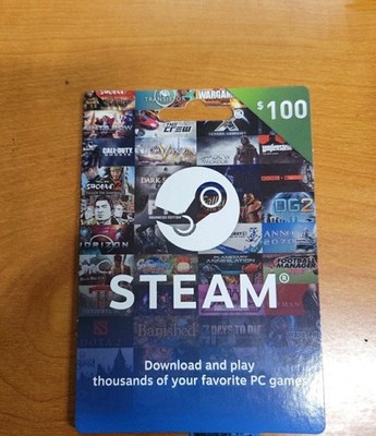 Steam Gift Card $100 Steam Wallet - FAST SHIPPING