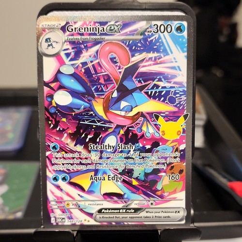 Pokemon Greninja ex 132 Sv: Scarlet & Violet Promo Cards Promo Holo 300 HP EN