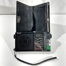 Sony ICR-4800 MW/SW 6 Band Portable Radio Receiver with Case - Pre-Owned