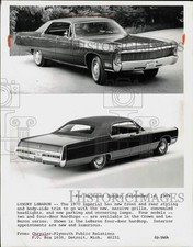 1969 Press Photo The 1970 Chrysler Lebaron Imperial Four-door Hardtop.