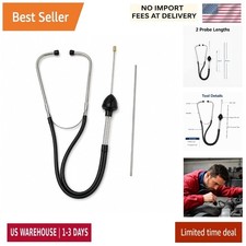 Automotive Engine Stethoscope Mechanics Stethoscope Kit Black Automotive Engine Stethoscope Mechanics Stethoscope Kit Black