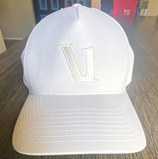 Vuori White Adjustable Solid Baseball Cap Hat...