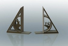 Harry Potter The Deathly Hallows Themed Bookend