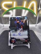 2016 Bowman Chrome Jermaine Palacios Auto Rookie Card Twins. rookie card picture