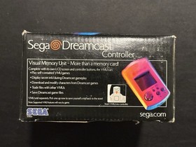 Original SEGA Dreamcast Controller White Gray OEM HKT-7700 In Box Tested & Works