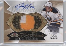 2014-15 Fleer Showcase Hot Prospects 40/175 Jake McCabe #182 Patch Auto 06jk