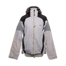 SOS, Skijacke, Damen, Größe: 38, Weiß/Grau/Schwarz, Polyamid/Polyester #JRp