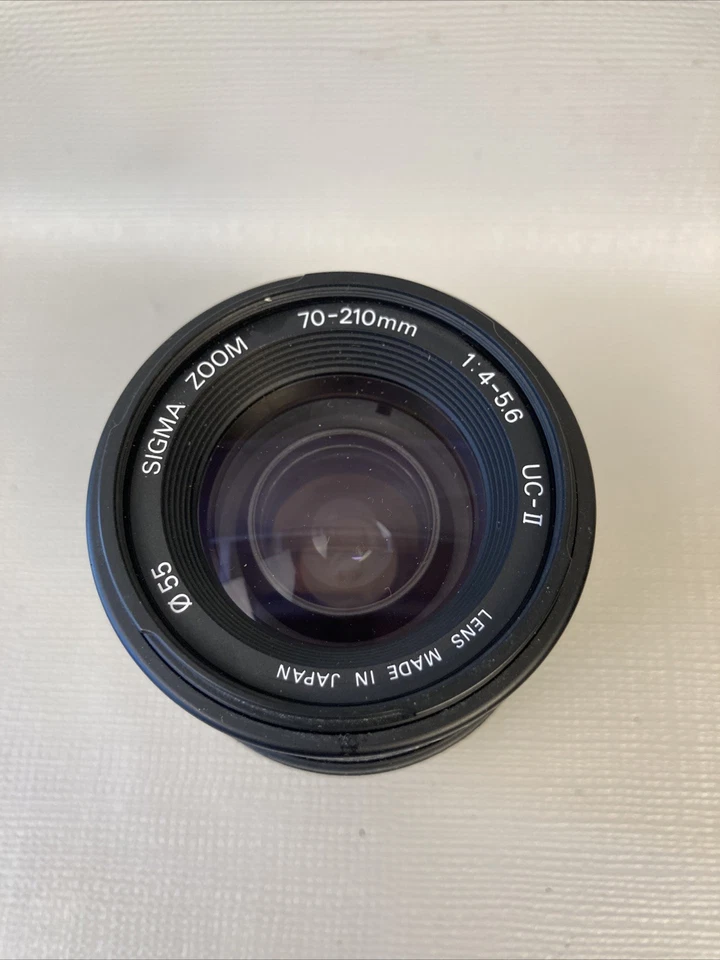 Sigma 70-210mm F4-5.6 UC-II 55mm for Nikon Untested W/ Hoya Skylight 1B - Image 2 of 4