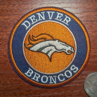 Denver Broncos Patch NFL Football Mile High Sport League Embroidered Iron On 3''