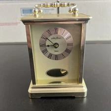 Vintage Seth Thomas Carriage Rapture Mantle Quartz Clock Model 243