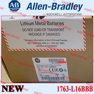 [US RTS] AB 1763-L16BBB/B MicroLogix 1100 16 Point Controller Same Day Ship