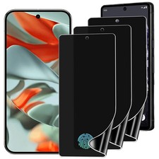 1/2/3X Anti-Spy TPU Hydrogel Screen Protector For Google Pixel 10 9 Pro XL 8 7 6