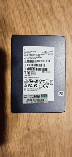 480GB HPE SSD 2.5" SATA 6Gb/s Server SSD Enterprise P03483-001