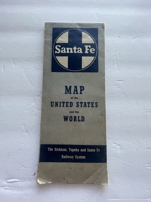 Santa Fe Map Of The World Atchison Topeka Santa Fe Railway System