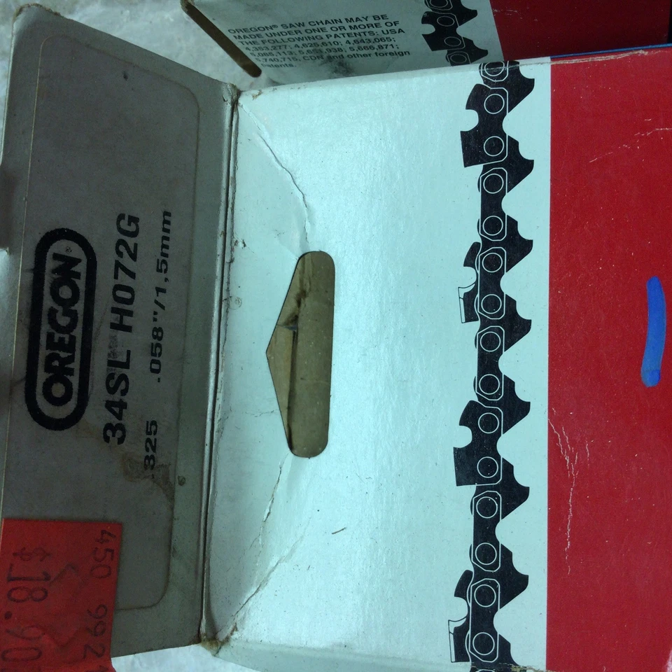 11X Oregon 72V060G 16" 18" 20" Chains 3/8" Pitch .050" Gauge NOS Mixed Lot - Image 3 of 4