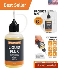 Lead-Free No-Clean Solder Flux 30ml for Reliable Soldering on Multiple Metals