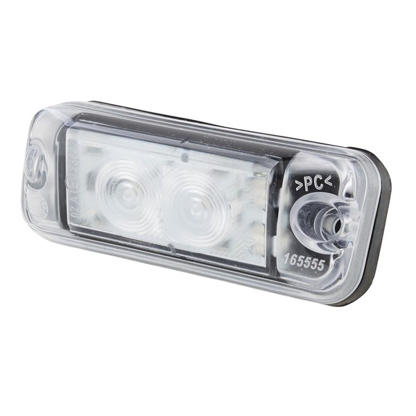 Positionsleuchte Vorne 24 V LED Glasklar Hella FüR U.A. Volvo-image