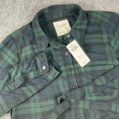 abercrombie flannel shirt dress macy.blackwell on LTK