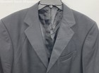 Alfani BlackPin StripeBlue Suit - Size 20.5 Inch Chest — photo 2